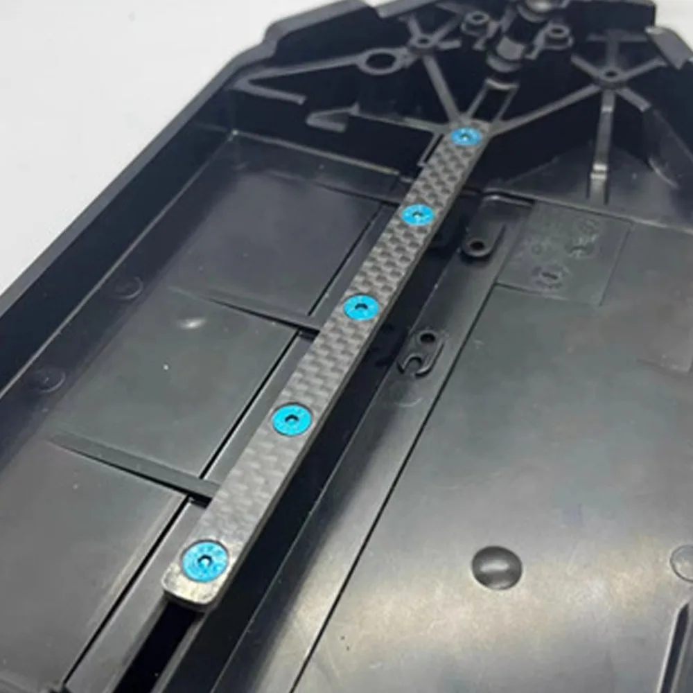 Lightweight RC Chassis Reinforcement High Strength Black Carbon Fiber Chassis Stiffener for Tamiya TT02/TT-02 1/10 RC Car
Lightweight RC Chassis Reinforcement High Strength Black Carbon Fiber Chassis Stiffener for Tamiya TT02/TT-02 1/10 RC Car
