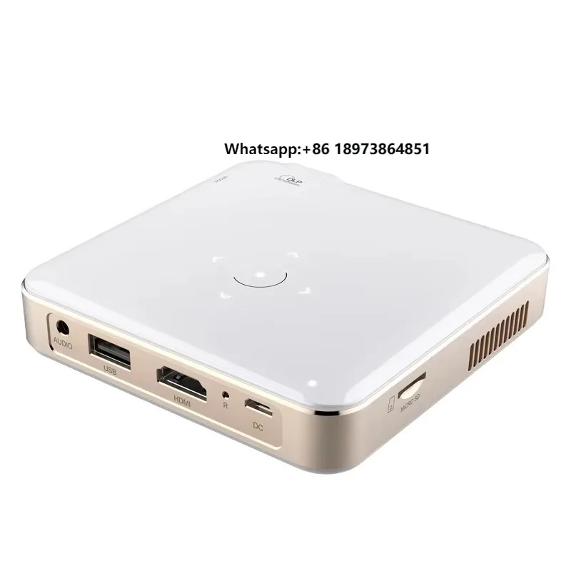 Home 4K Mini Projector p6 Multimedia System 1080p Wireless Mobile Phone Screen Projector DLP Lens Cinema Gaming
Home 4K Mini Projector p6 Multimedia System 1080p Wireless Mobile Phone Screen Projector DLP Lens Cinema Gaming