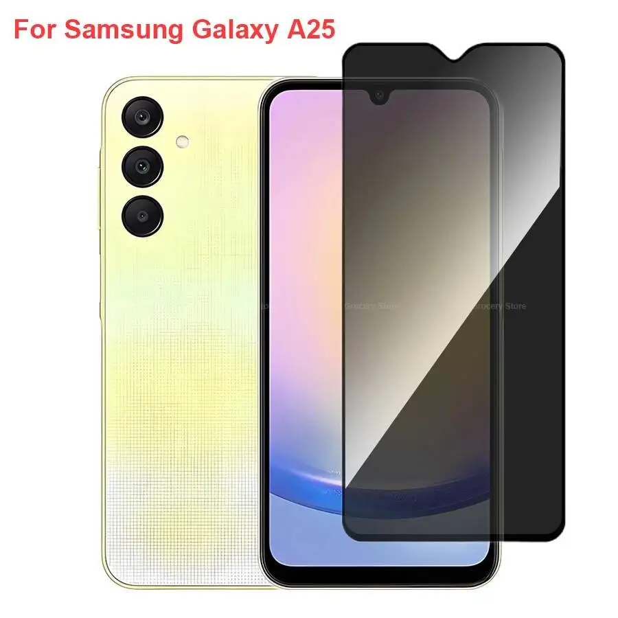 For Samsung Galaxy A25 Anti Spy Privacy Tempered Glass Protector Compatible For Galaxya25 Full Cover Screen Phone Film
For Samsung Galaxy A25 Anti Spy Privacy Tempered Glass Protector Compatible For Galaxya25 Full Cover Screen Phone Film