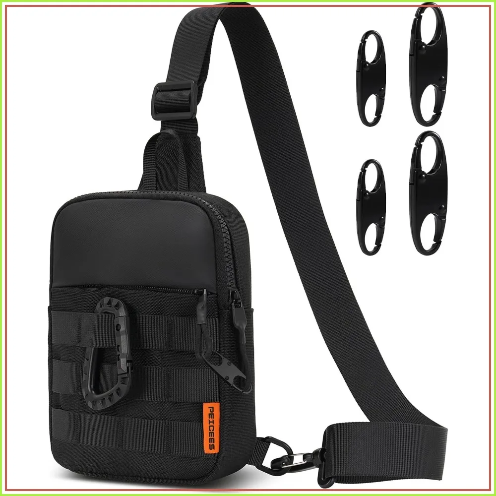 Anti Theft Sling Bag for Men, Tactical Waterproof EDC Mini Crossbody Chest Bag for Travel Work Sport
Anti Theft Sling Bag for Men, Tactical Waterproof EDC Mini Crossbody Chest Bag for Travel Work Sport