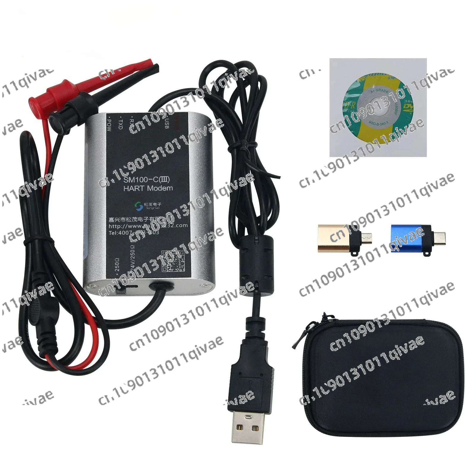 SM100-C (III) Standard Version Hart Modem USB to Hart Modem HART Cat Supports Mobile APP Debugging 
SM100-C (III) Standard Version Hart Modem USB to Hart Modem HART Cat Supports Mobile APP Debugging