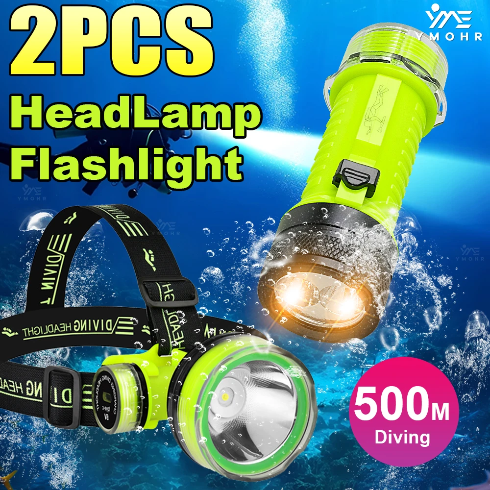 2PCS Professional Diving Headlamp White Laser Flashlight USB Rechargeable Headlamp Outdoor Flashlight Torch Light Emergency
2PCS Professional Diving Headlamp White Laser Flashlight USB Rechargeable Headlamp Outdoor Flashlight Torch Light Emergency