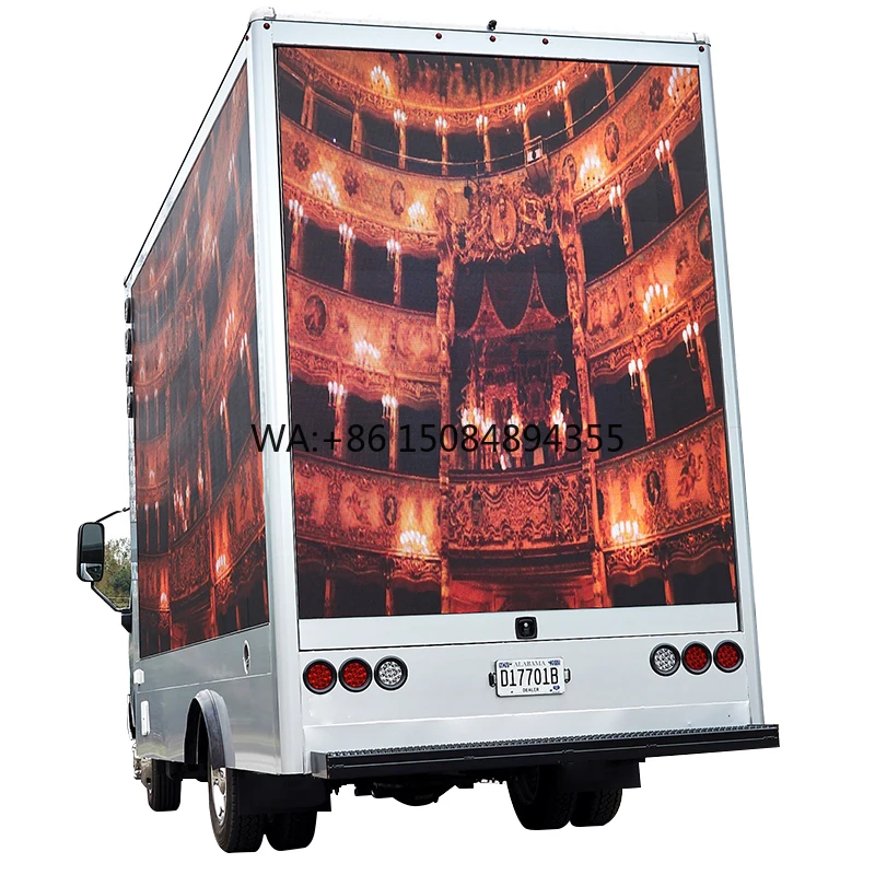 P4.8 P6 Controller SMD High Resolution Truck Led Display Outdoor Mobile Trucks LED Screen for Advertising
P4.8 P6 Controller SMD High Resolution Truck Led Display Outdoor Mobile Trucks LED Screen for Advertising