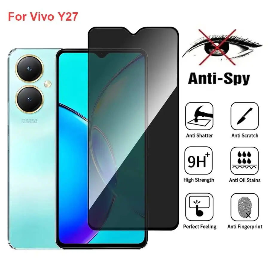 Vivo Y27 V2249 Anti Spy Privacy Tempered Glass Protector Compatible For Vivoy27 Full Cover Screen Phone Film
Vivo Y27 V2249 Anti Spy Privacy Tempered Glass Protector Compatible For Vivoy27 Full Cover Screen Phone Film