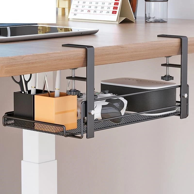 Office Desk underneath Storage Rack Workstation Organizer Hanging under Desk Cabinet Hole-Free Bookshelf Desk Transformation
Office Desk underneath Storage Rack Workstation Organizer Hanging under Desk Cabinet Hole-Free Bookshelf Desk Transformation