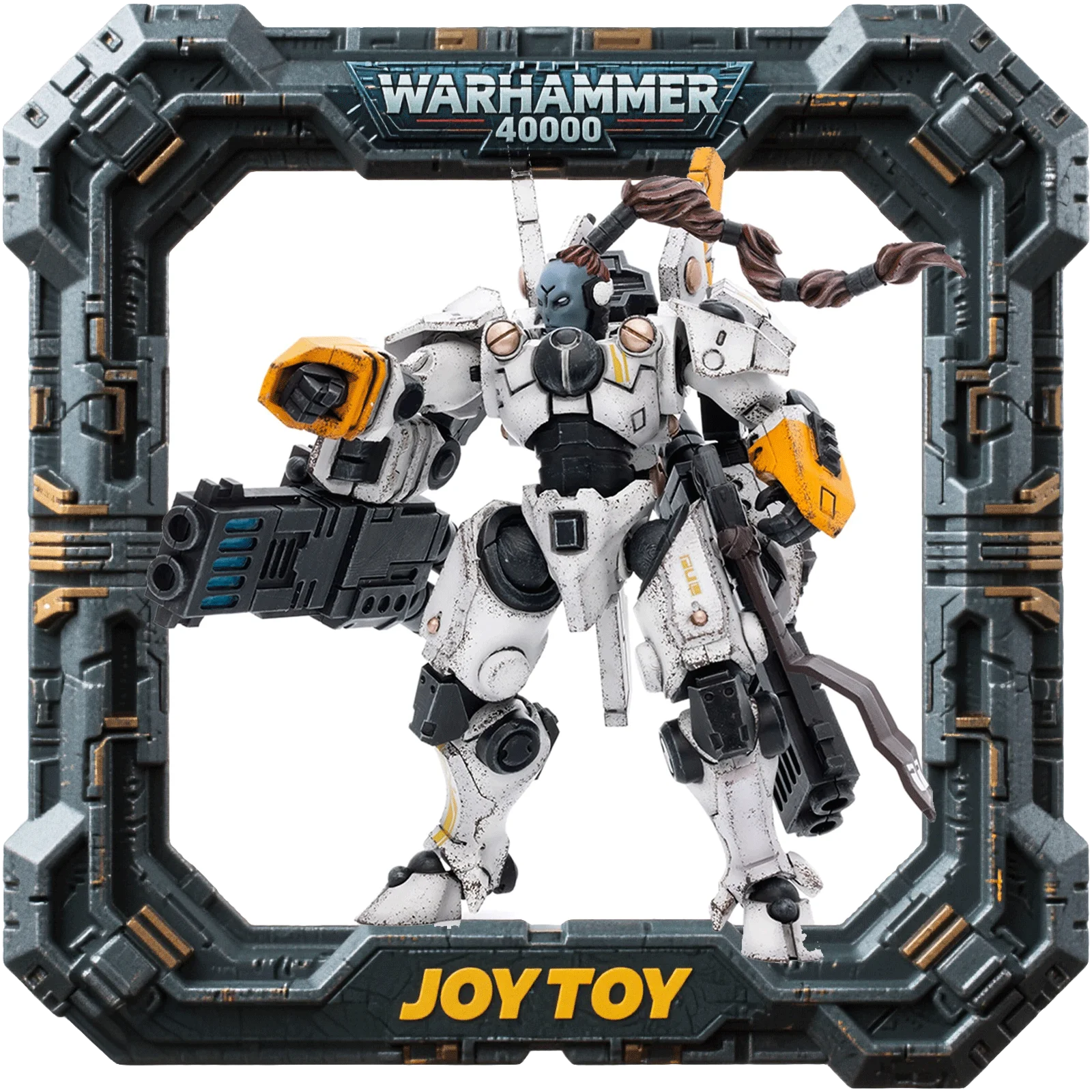 JOYTOY Warhammer 40K 1/18 Scale Action Figure JT3730 Tau Empire Commander Shadowsun with Detailed Armor and Weapons
JOYTOY Warhammer 40K 1/18 Scale Action Figure JT3730 Tau Empire Commander Shadowsun with Detailed Armor and Weapons