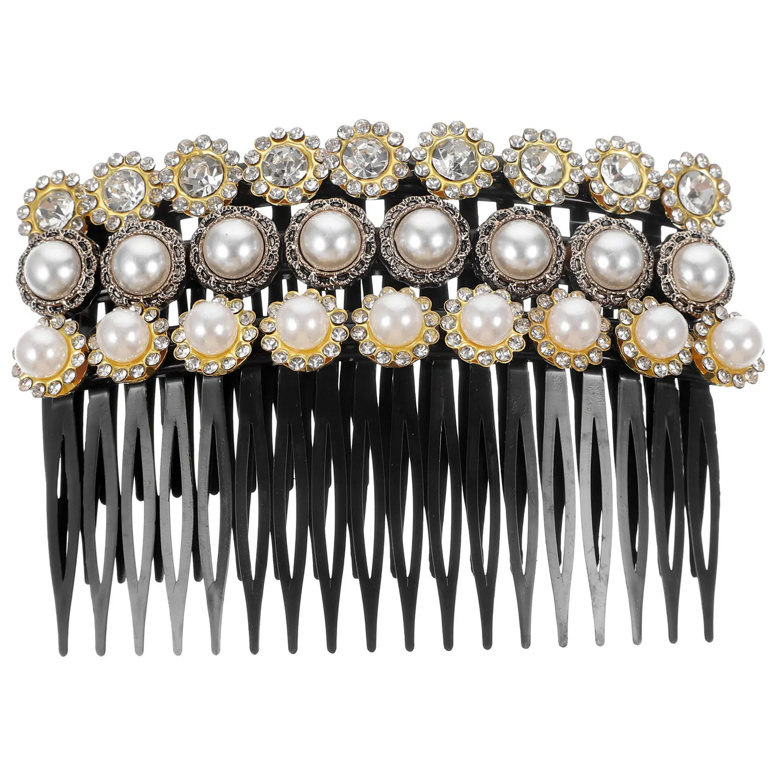 Набор из 3 расчесок для волос для женщин, свадебные аксессуары, черные, из сплава, со стразами, боковые
Набор из 3 расчесок для волос для женщин, свадебные аксессуары, черные, из сплава, со стразами, боковые