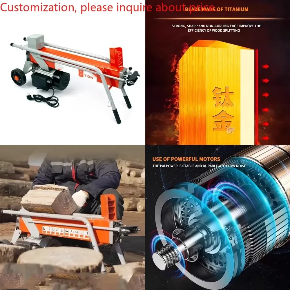 Log Splitter 8 Ton Wood Splitter Electric Powered 220V With Hydraulic Ram Electric Firewood Splitting Machine Horizontal
Log Splitter 8 Ton Wood Splitter Electric Powered 220V With Hydraulic Ram Electric Firewood Splitting Machine Horizontal