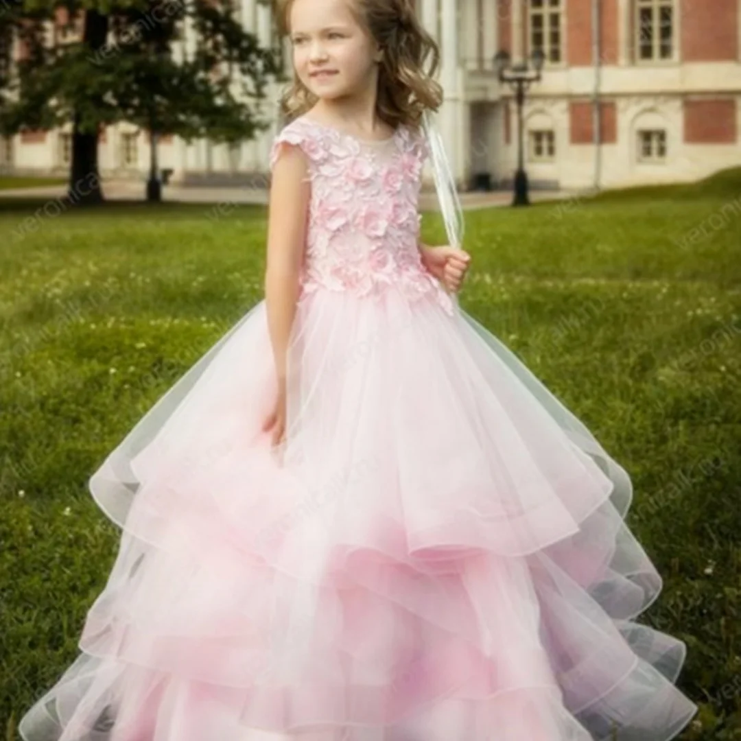 Princess Flower Girl Dress For Wedding Satin Sequin Puffy Short Sleeves Baby Kids Birthday Party First Communion Ball Gown
Princess Flower Girl Dress For Wedding Satin Sequin Puffy Short Sleeves Baby Kids Birthday Party First Communion Ball Gown