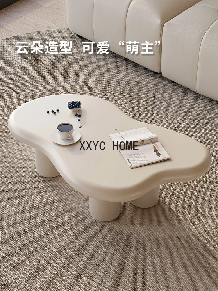 Home Nordic Cream Style Tea Table Irregular Cloud Tea Table Creative Living Room Tea Table
Home Nordic Cream Style Tea Table Irregular Cloud Tea Table Creative Living Room Tea Table