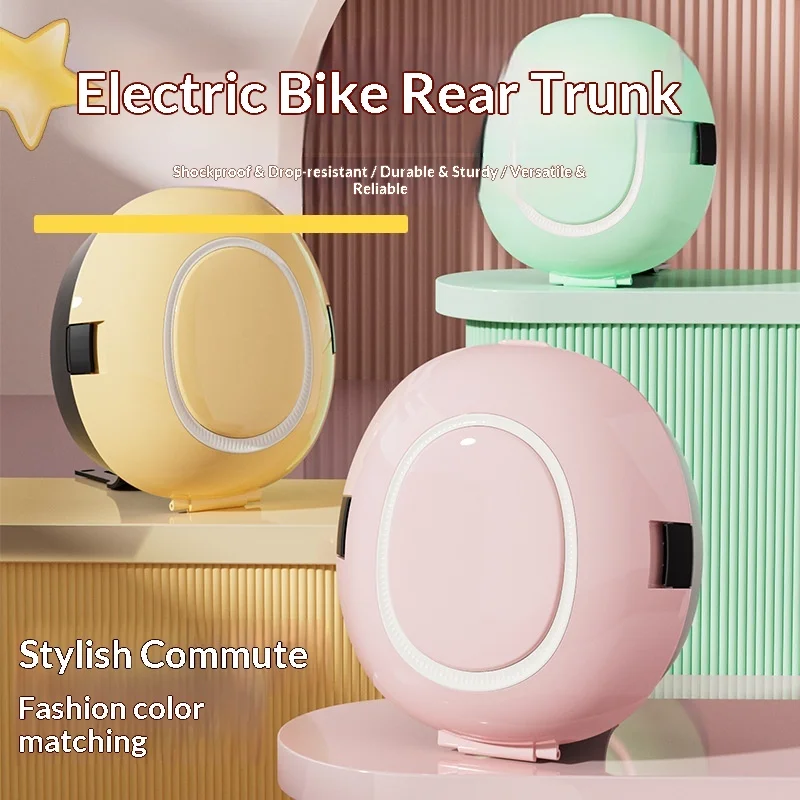 Новый персонализированный креативный багажник для электрического велосипеда, универсальный ящик для хранения на спинке
Новый персонализированный креативный багажник для электрического велосипеда, универсальный ящик для хранения на спинке