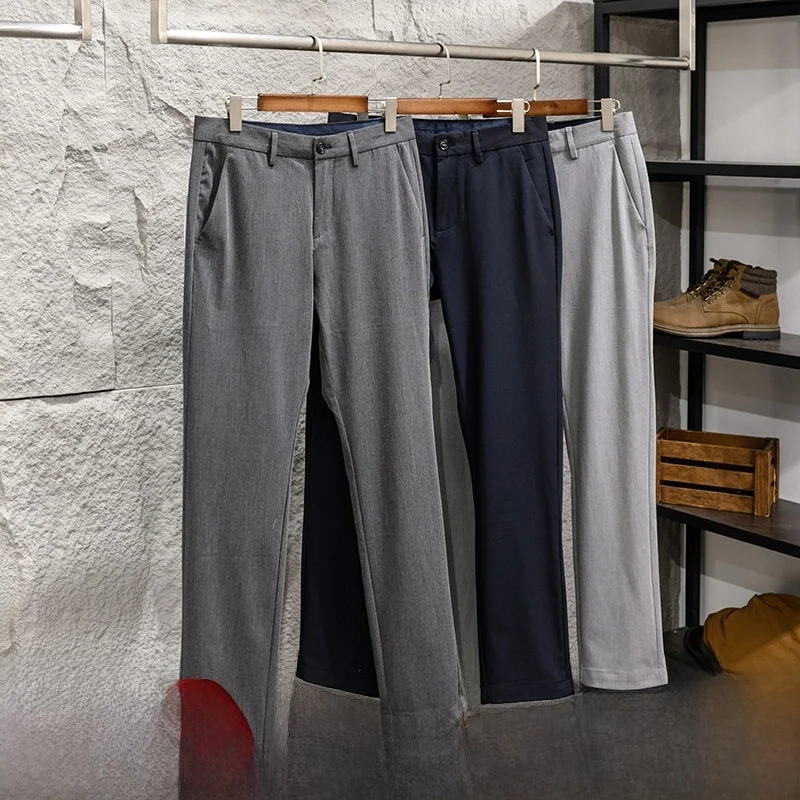 American Style High Elastic Acetate Modal Fabric Business Casual Pants Men's Long Trousers Fashion Urban Youth Daily Autumn W...
American Style High Elastic Acetate Modal Fabric Business Casual Pants Men's Long Trousers Fashion Urban Youth Daily Autumn W...