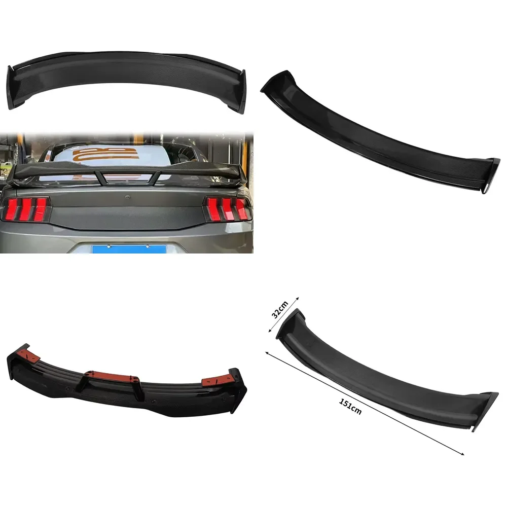Wholesale Dry Carbon Fiber GT Style Rear Wing for Mustang 2024+ Rear Spoiler
Wholesale Dry Carbon Fiber GT Style Rear Wing for Mustang 2024+ Rear Spoiler