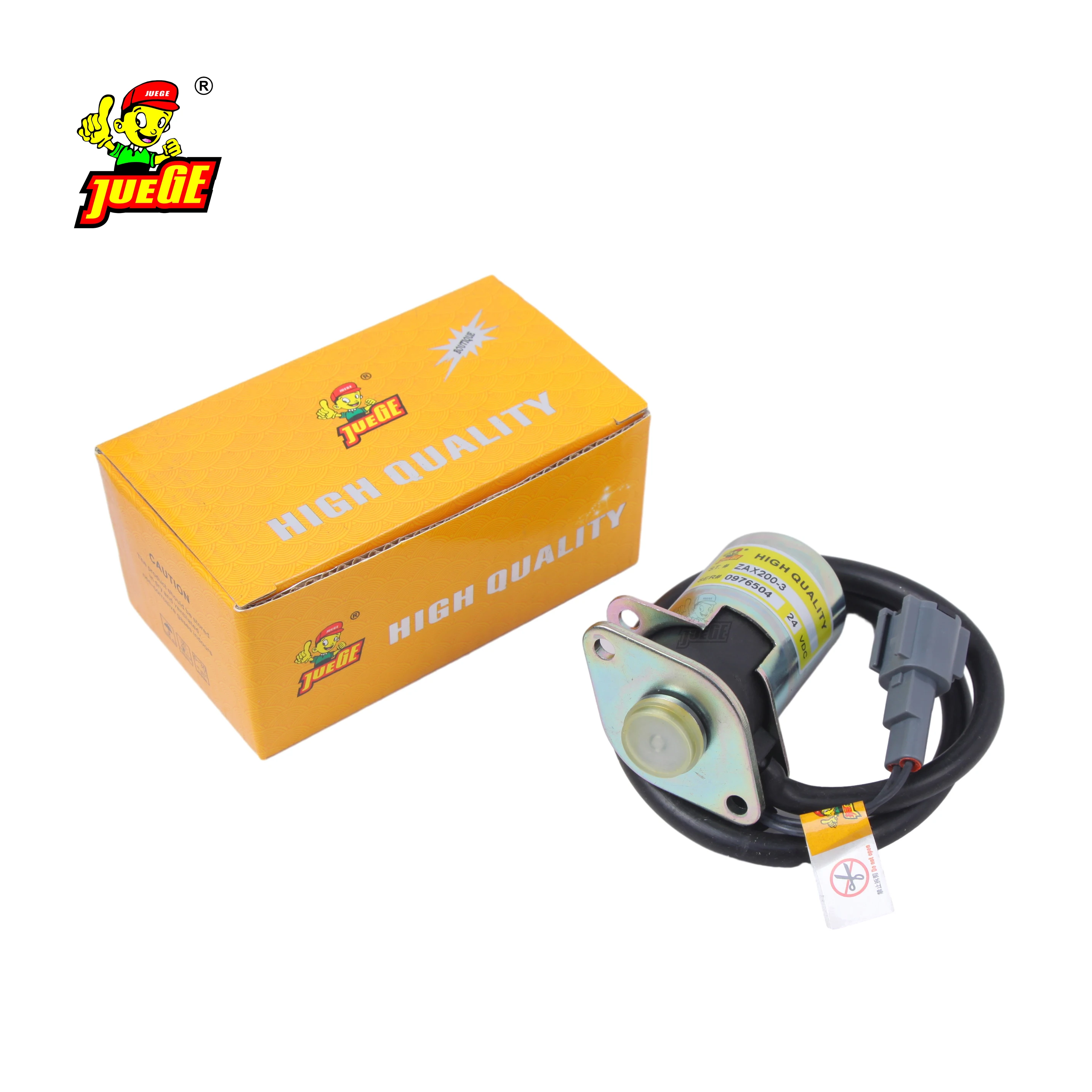 Juege 0976504 Solenoid Valve 24v Rotary Solenoid Valve For Hitachi Ex1200-6 Zx210-3 Zx330-3
Juege 0976504 Solenoid Valve 24v Rotary Solenoid Valve For Hitachi Ex1200-6 Zx210-3 Zx330-3