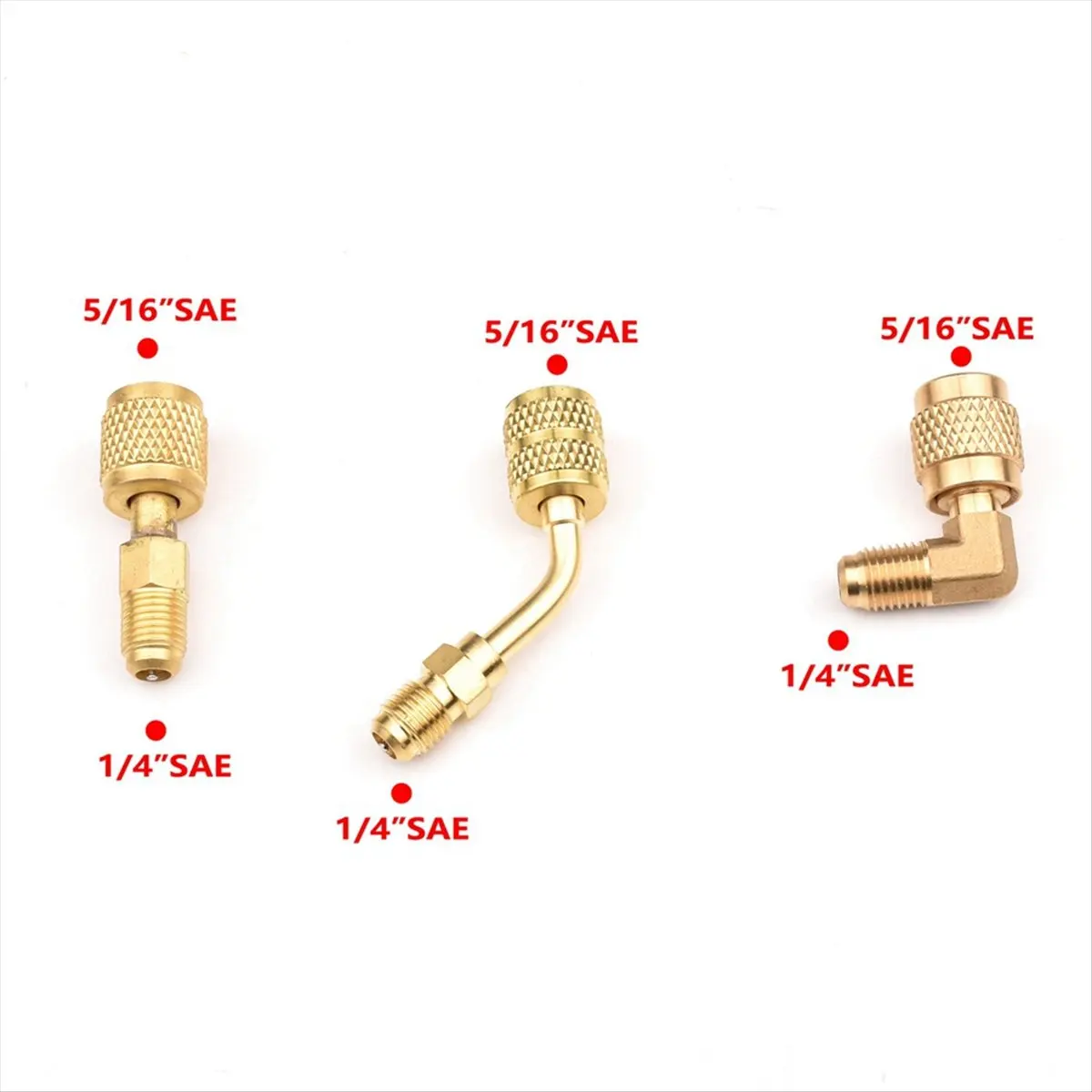 T69C! R410 Adapter Kit Metal Mini Split Vacuum Pump Set Sturdy R410 Converter Connector Durable 1/4SAE to 5/16SAE Adapter
T69C! R410 Adapter Kit Metal Mini Split Vacuum Pump Set Sturdy R410 Converter Connector Durable 1/4SAE to 5/16SAE Adapter