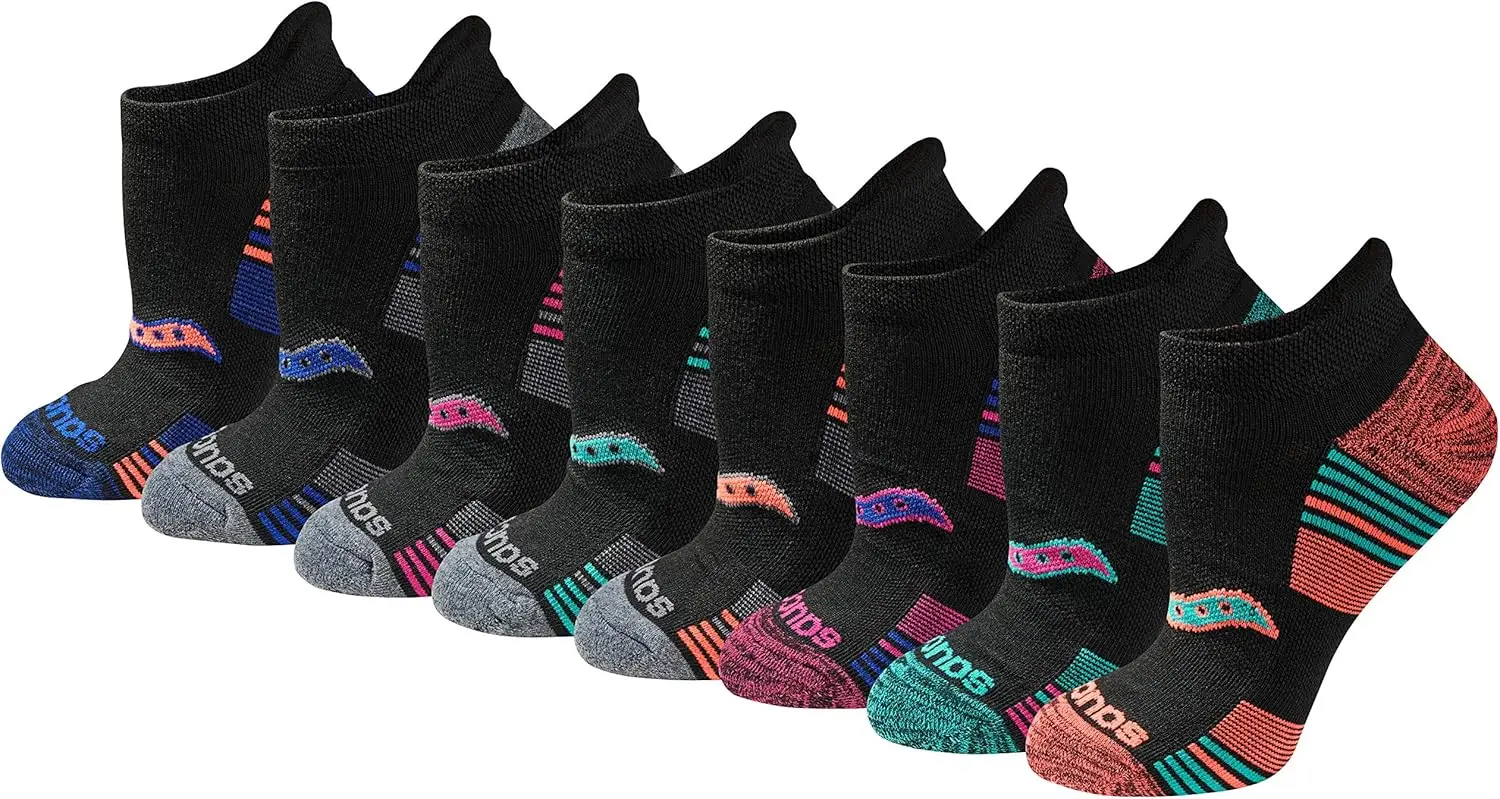Women's moisture-wicking athletic socks with heel tab, size S to L, pack options 8/16/24 pairs
Women's moisture-wicking athletic socks with heel tab, size S to L, pack options 8/16/24 pairs
