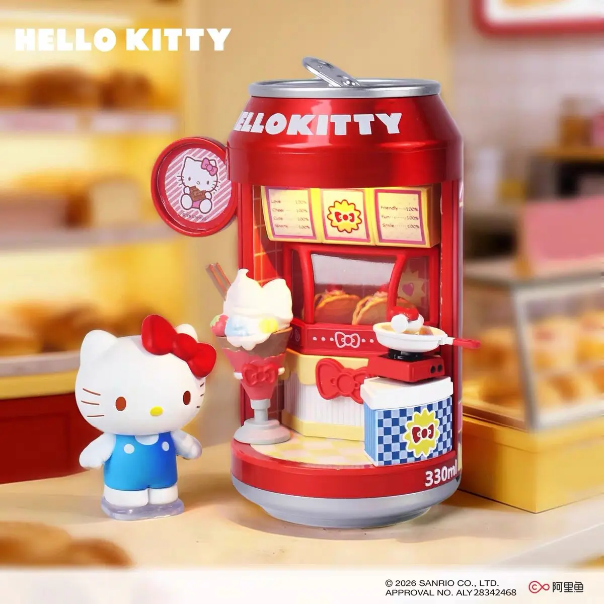 Popular Sanrio models Soda Sweets Shop Street Figures Set Toy My Melody Pochacco Cute Plush Dolls Sweet toy Favorite Blind Box
Popular Sanrio models Soda Sweets Shop Street Figures Set Toy My Melody Pochacco Cute Plush Dolls Sweet toy Favorite Blind Box