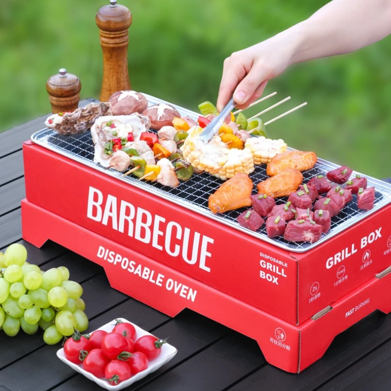 Barbecue Grill Household Barbecue Grill Charcoal Outdoor Camping Barbecue Grill Large Portable Disposable Barbecue Grill
Barbecue Grill Household Barbecue Grill Charcoal Outdoor Camping Barbecue Grill Large Portable Disposable Barbecue Grill