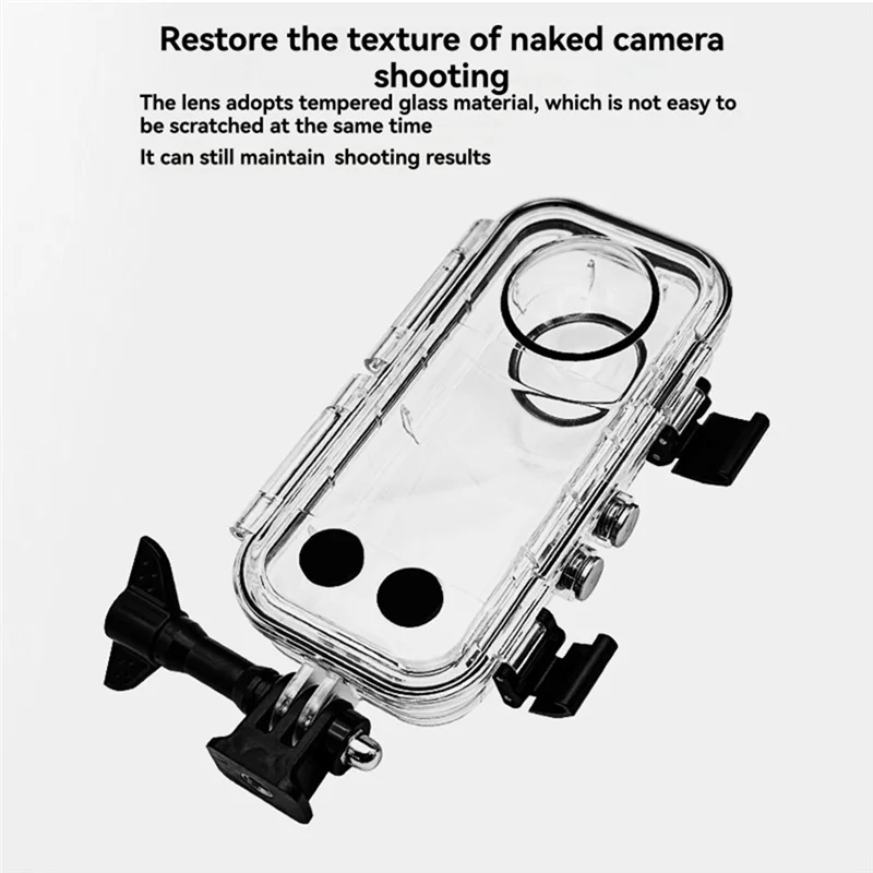 B92B-Invisible Case For Insta360 X4 Waterproof Housing Cover For Insta 360 X4 Camera Case Underwater 60M Dive Accessories
B92B-Invisible Case For Insta360 X4 Waterproof Housing Cover For Insta 360 X4 Camera Case Underwater 60M Dive Accessories