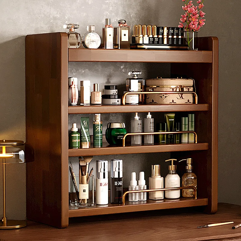 Solid wood cosmetics storage box, desktop high-end storage rack, dresser, perfume, lipstick puff, shelf jewelry.
Solid wood cosmetics storage box, desktop high-end storage rack, dresser, perfume, lipstick puff, shelf jewelry.