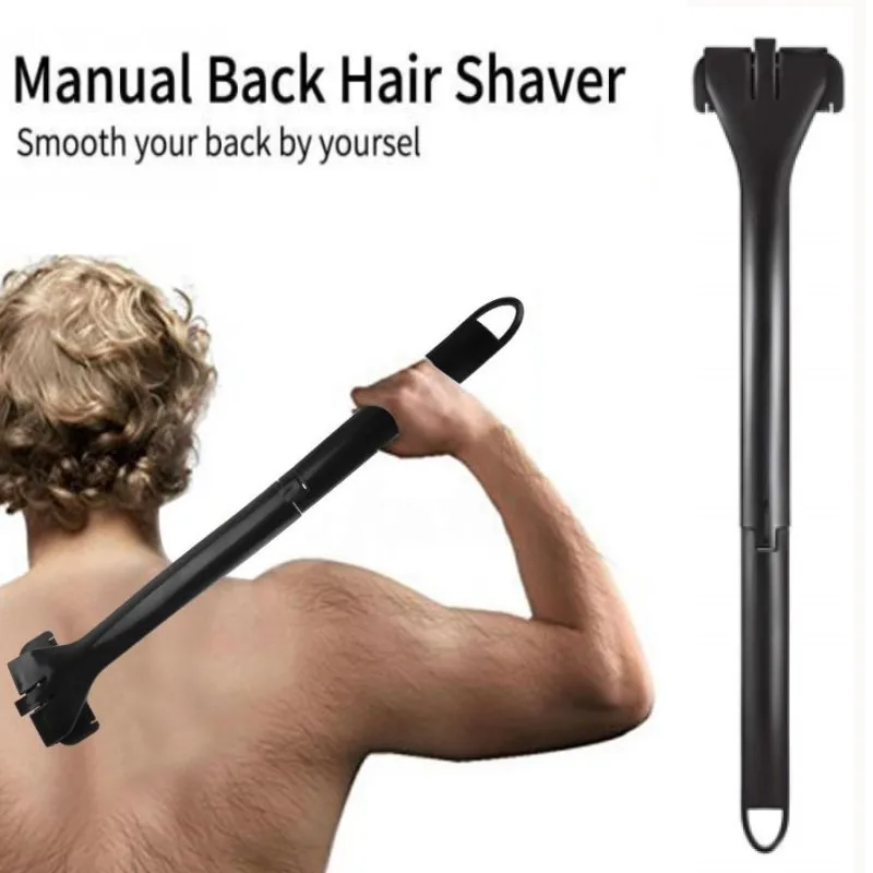 Manual folding back shaver replaceable head Hair Removal Trimmer Tool Men Long Handle Safety Big Blade Trimmer
Manual folding back shaver replaceable head Hair Removal Trimmer Tool Men Long Handle Safety Big Blade Trimmer