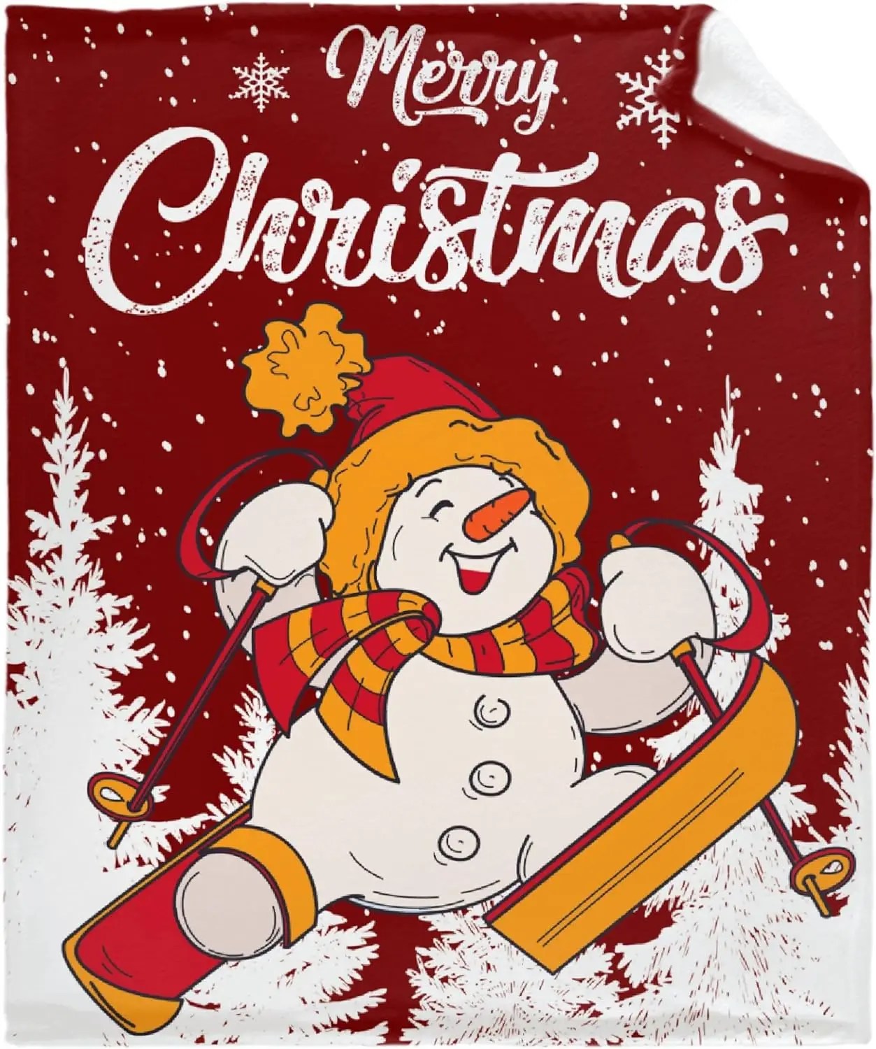 Merry Christmas Ski Snowman Blanket Super Soft Flannel Blanket Fluffy Cozy Design Lightweight Warm Sofa Throw All Season Gift
Merry Christmas Ski Snowman Blanket Super Soft Flannel Blanket Fluffy Cozy Design Lightweight Warm Sofa Throw All Season Gift