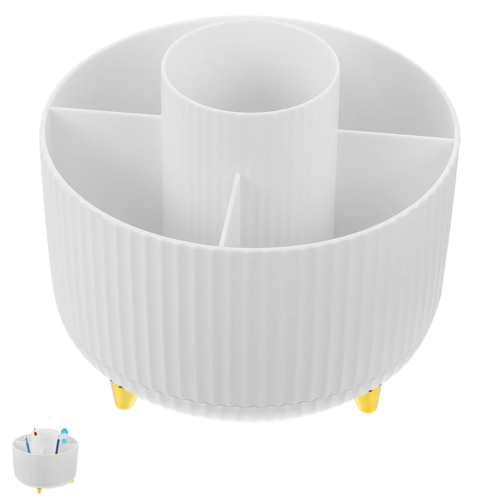 Makeup Brush Storage Bucket Rotating Desk Pencil Organizer Multi-functional Holder for
Makeup Brush Storage Bucket Rotating Desk Pencil Organizer Multi-functional Holder for