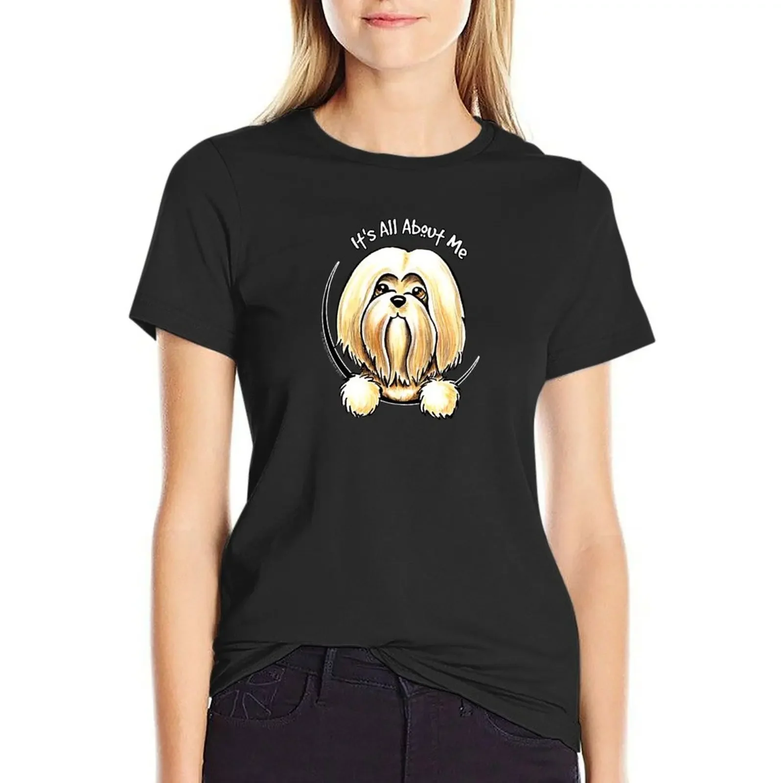Lhasa Apso :: Its All About Me T-Shirt vintage clothes cute clothes oversized blacks Women t shirt
Lhasa Apso :: Its All About Me T-Shirt vintage clothes cute clothes oversized blacks Women t shirt