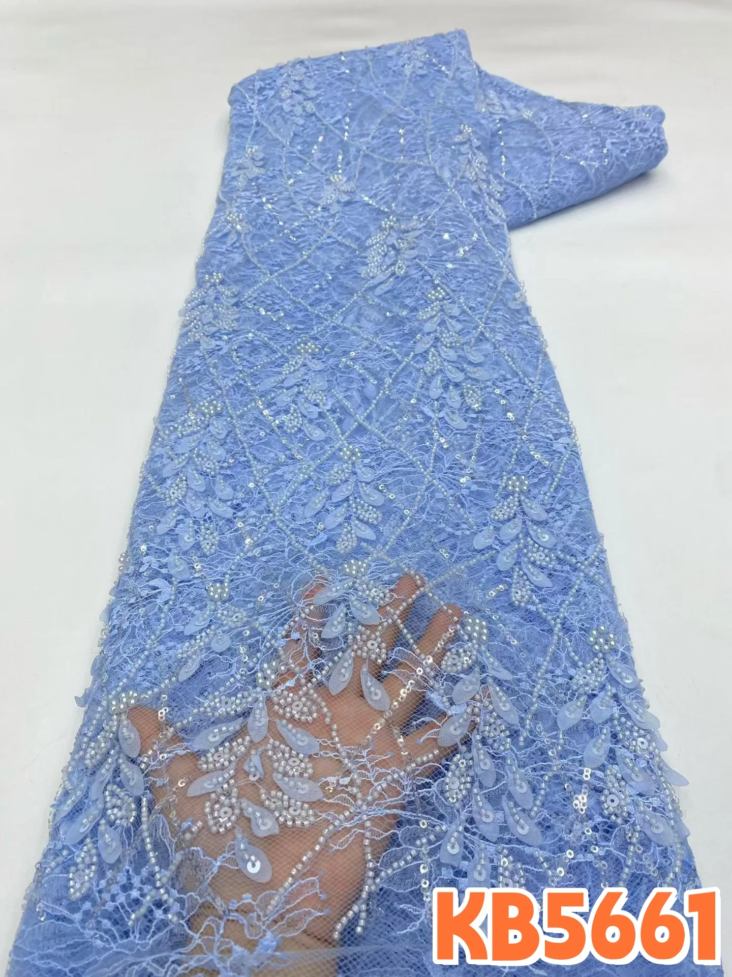YLS White Tulle Sequins Beaded Lace African Lace Fabric 5 Yards High Quality 2026 Sequins Mesh Fabric for Dress Sewing KB5661
YLS White Tulle Sequins Beaded Lace African Lace Fabric 5 Yards High Quality 2026 Sequins Mesh Fabric for Dress Sewing KB5661