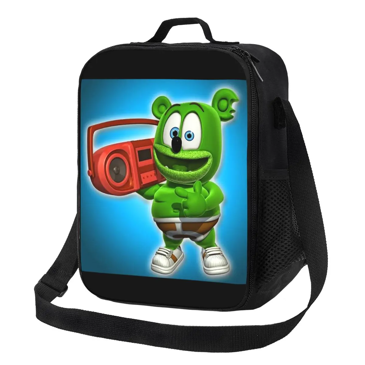 Gummibar (the Gummy Bear) Insulated Lunch Bag School Picnic Storage Food Boxes Portable Container Cooler Thermal Lunch Box Tote
Gummibar (the Gummy Bear) Insulated Lunch Bag School Picnic Storage Food Boxes Portable Container Cooler Thermal Lunch Box Tote