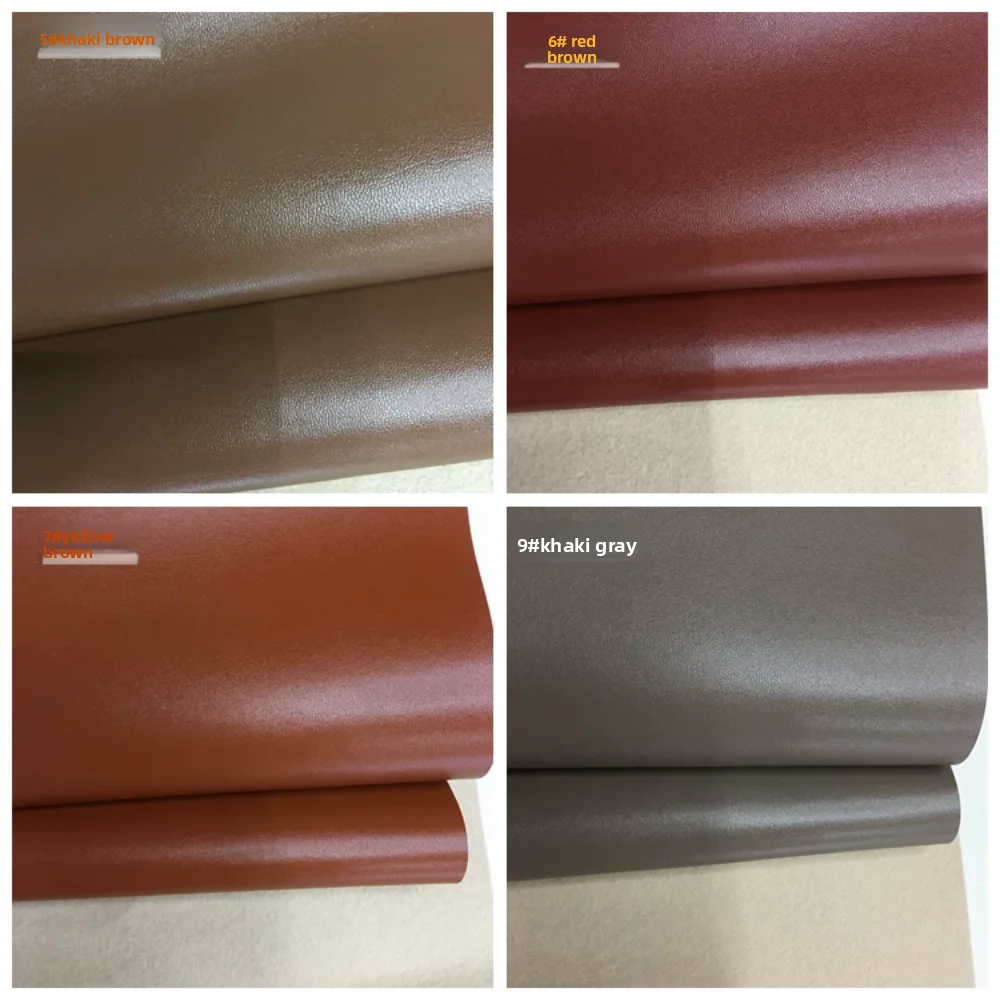 1.2 mm Artificial PU Leather Fabric Solid Color Thickened Wear Resistant Fine Sheepskin Pattern Sofa Cushion Belt Material Cloth
1.2 mm Artificial PU Leather Fabric Solid Color Thickened Wear Resistant Fine Sheepskin Pattern Sofa Cushion Belt Material Cloth