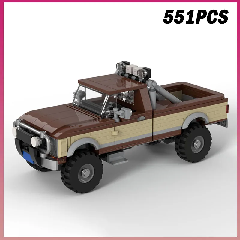 554 детали, классический конструктор «Городская машина» (пикап), модель MOC, строительные блоки, игрушка для самостоятельной сборки, подарок на день рождения для мальчиков и детей
554 детали, классический конструктор «Городская машина» (пикап), модель MOC, строительные блоки, игрушка для самостоятельной сборки, подарок на день рождения для мальчиков и детей