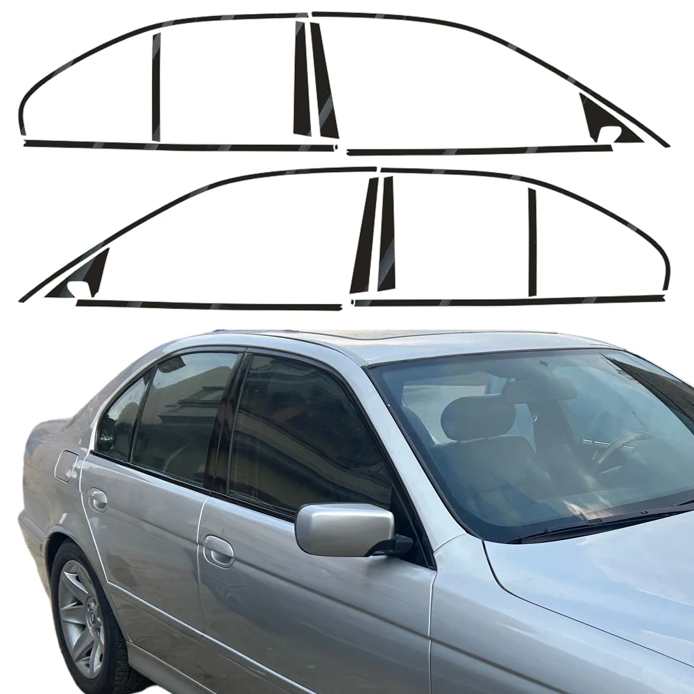 Glossy/Matte Black Chrome Delete Sticker For BMW 5 Series E39 1996-2003 Sedan Car Window Exterior Trim
Glossy/Matte Black Chrome Delete Sticker For BMW 5 Series E39 1996-2003 Sedan Car Window Exterior Trim