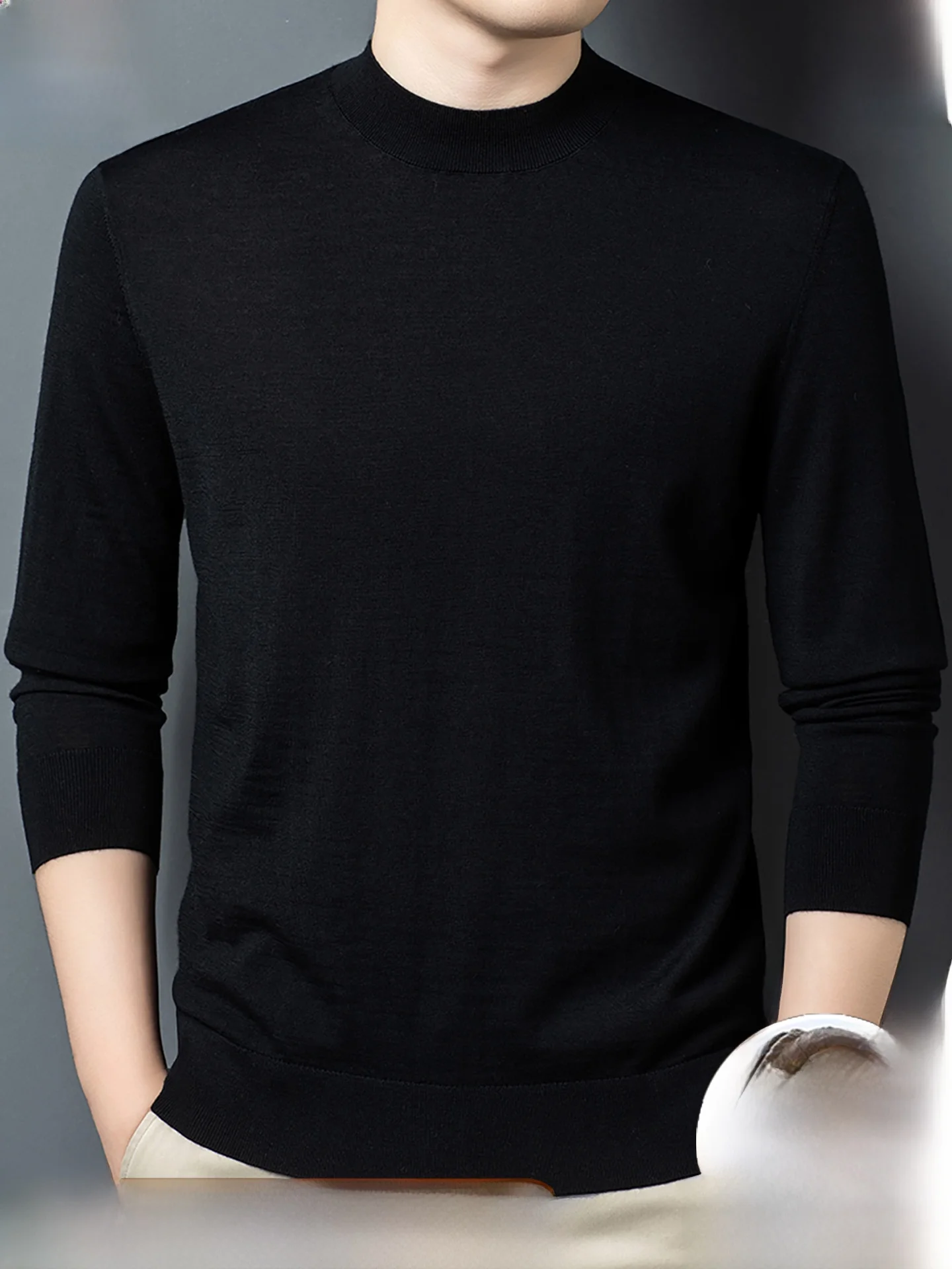 Мужской свитер Pierre Cardin Camere с высоким воротом, теплый шерстяной базовый слой, повседневный модный зимний наряд
Мужской свитер Pierre Cardin Camere с высоким воротом, теплый шерстяной базовый слой, повседневный модный зимний наряд