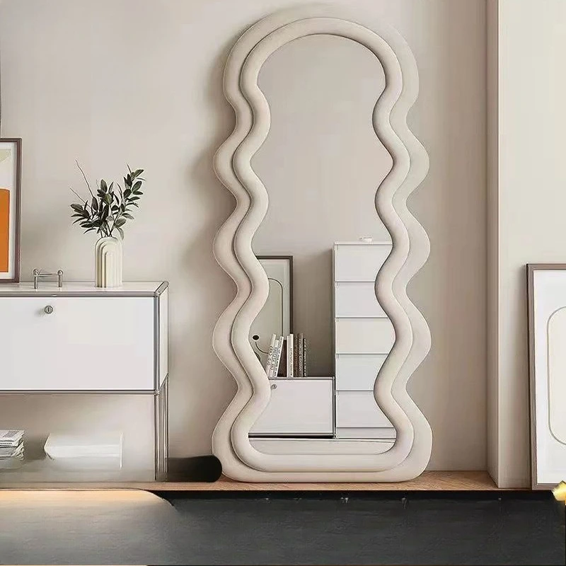 Wave full body ins bedroom floor mirror fitting mirror home girls bedroom soft border
Wave full body ins bedroom floor mirror fitting mirror home girls bedroom soft border