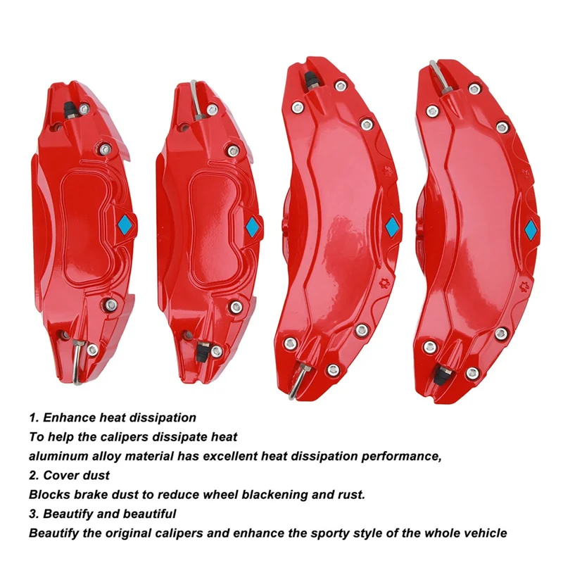 NEW-Disc Brake Caliper Covers For Tesla Model Y 19In 20In Wheel Hub Guards Sporty Design Improved Performance
NEW-Disc Brake Caliper Covers For Tesla Model Y 19In 20In Wheel Hub Guards Sporty Design Improved Performance