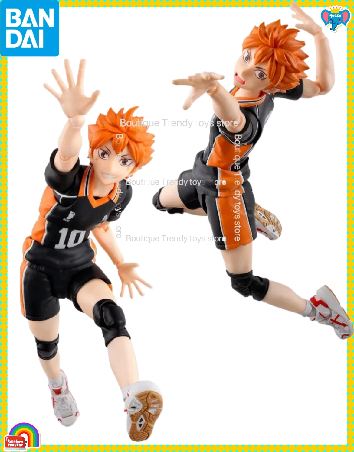 Bandai Genuine SHF SHOYO HINATA Karasuno High School Haikyuu!! Anime Action Figure Collectible Model Toy Ornament Gift Children
Bandai Genuine SHF SHOYO HINATA Karasuno High School Haikyuu!! Anime Action Figure Collectible Model Toy Ornament Gift Children
