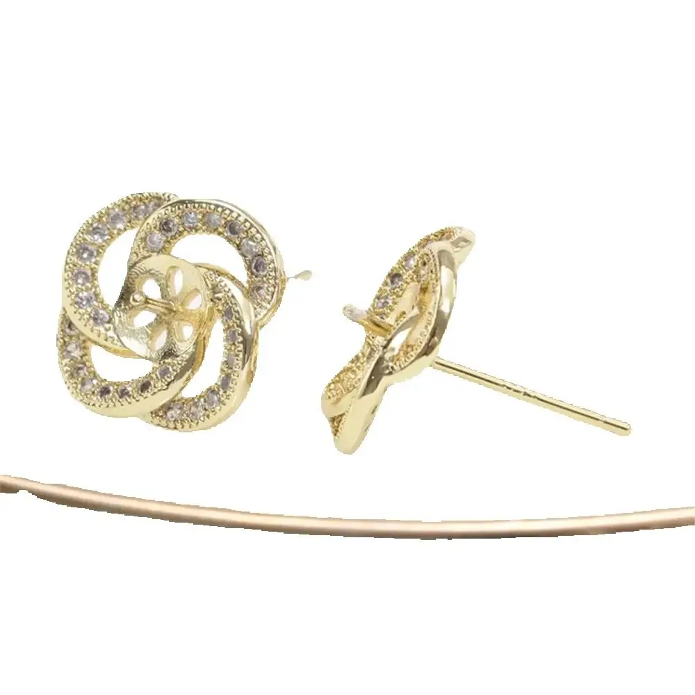 Gold Plated Pearl Earring Settings, DIY Jewelry Making Supplies, Blank Ear Stud Bases for Handmade Accessories, 1pair No Pearl
Gold Plated Pearl Earring Settings, DIY Jewelry Making Supplies, Blank Ear Stud Bases for Handmade Accessories, 1pair No Pearl