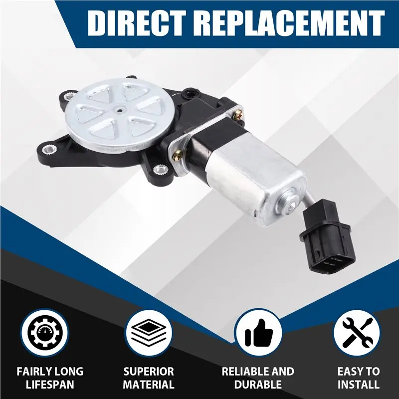 A85E-MR573877 Front Left Window Regulator Motor Power Window Motor 2Pin For Mitsubishi Outlander 2.4L 2003-2006
A85E-MR573877 Front Left Window Regulator Motor Power Window Motor 2Pin For Mitsubishi Outlander 2.4L 2003-2006