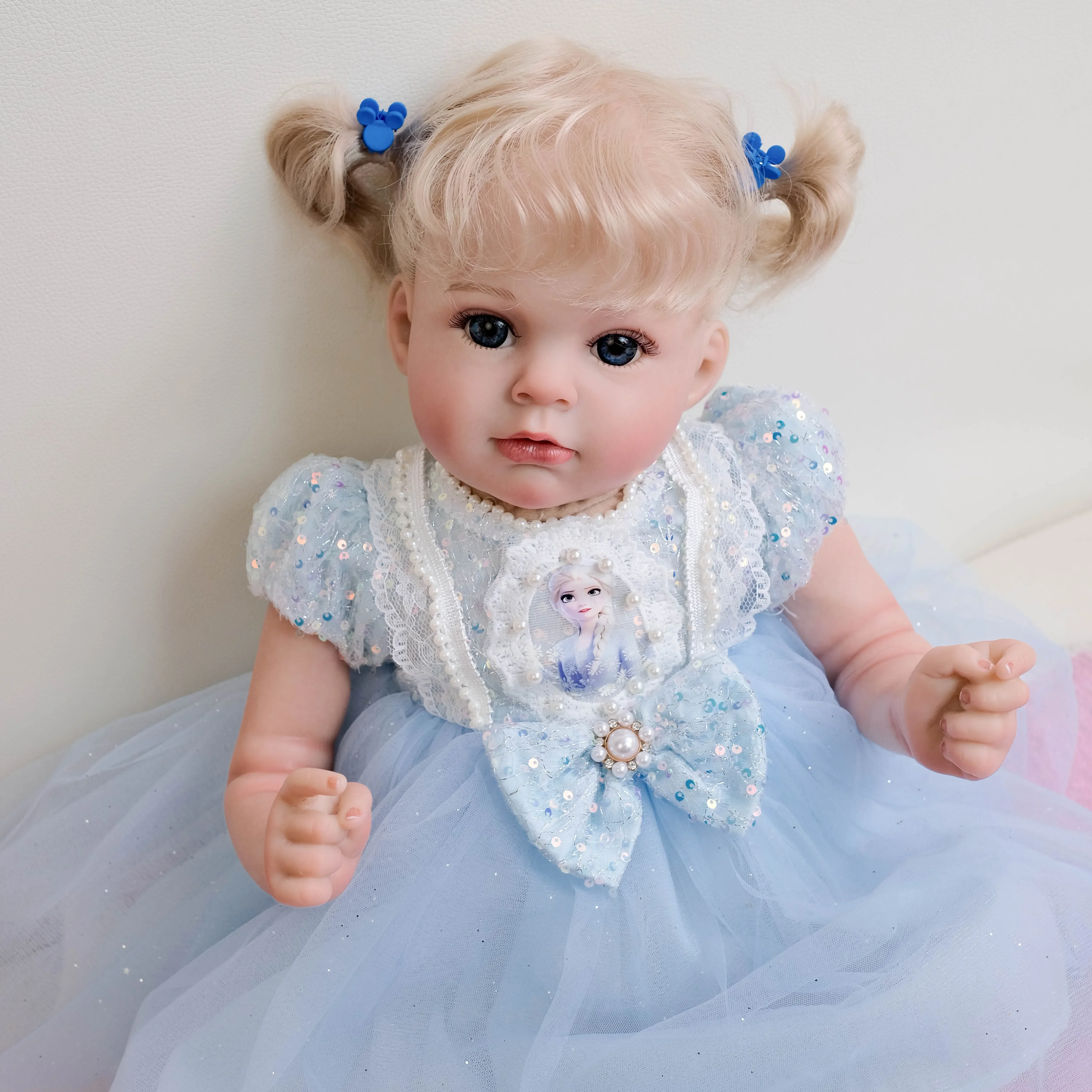 NPK New Baby Lifelike Reborn Baby Ariann Newborn Dolls Hand Rooted Hair with 3D Paint Skin Visible Veins Collectible Art Doll
NPK New Baby Lifelike Reborn Baby Ariann Newborn Dolls Hand Rooted Hair with 3D Paint Skin Visible Veins Collectible Art Doll