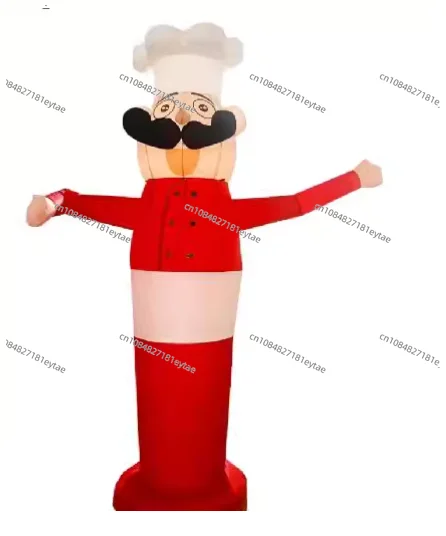 Opening Event Advertisement Waving Inflatable Cartoon Doll Chef Celebration Catering Waving and Without Fan
Opening Event Advertisement Waving Inflatable Cartoon Doll Chef Celebration Catering Waving and Without Fan