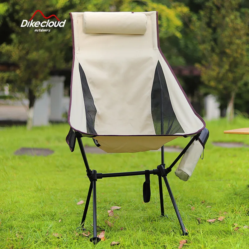 Dikecloud Outdoor Ultralight Portable Folding Camping Moon Chair Aluminum Alloy Leisure Fishing Backrest Chair With Pillow
Dikecloud Outdoor Ultralight Portable Folding Camping Moon Chair Aluminum Alloy Leisure Fishing Backrest Chair With Pillow