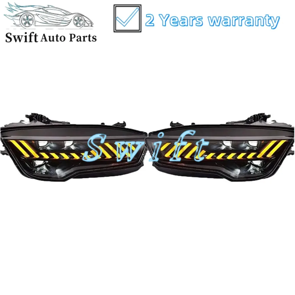 For Audi A7 C7 RS7 2011-2018 Sequential Turn LED Headlights Front lamp Assembly
For Audi A7 C7 RS7 2011-2018 Sequential Turn LED Headlights Front lamp Assembly
