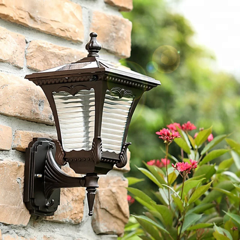 Balcony Solar Wall Lamp Outdoor Waterproof IP55 Exterior Garden Fence Courtyard Retro Solar Lights
Balcony Solar Wall Lamp Outdoor Waterproof IP55 Exterior Garden Fence Courtyard Retro Solar Lights