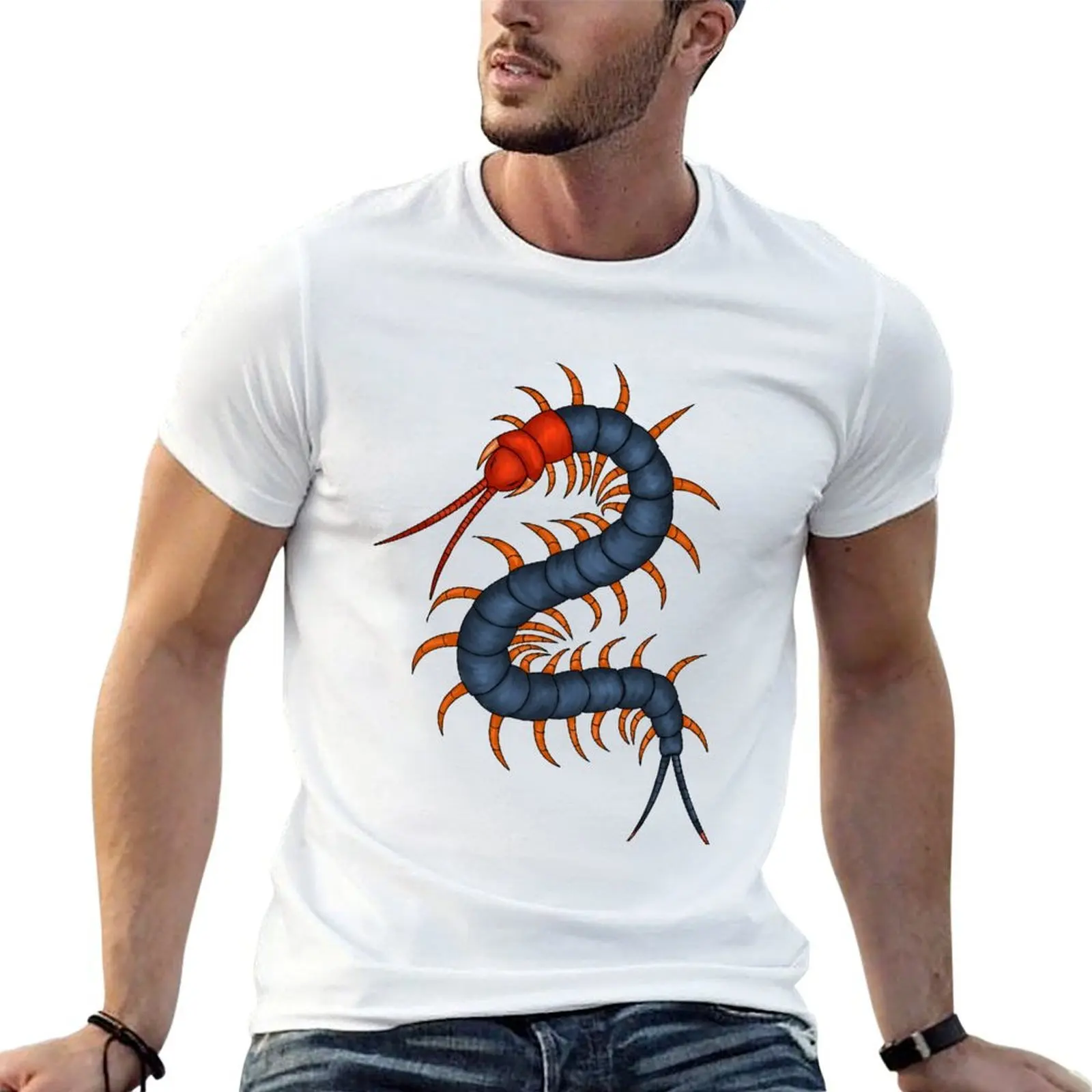 Red-Headed Centipede T-Shirt man t shirt heavy cotton black cotton t-shirt plain for man package man t shirt cotton T-shirt
Red-Headed Centipede T-Shirt man t shirt heavy cotton black cotton t-shirt plain for man package man t shirt cotton T-shirt