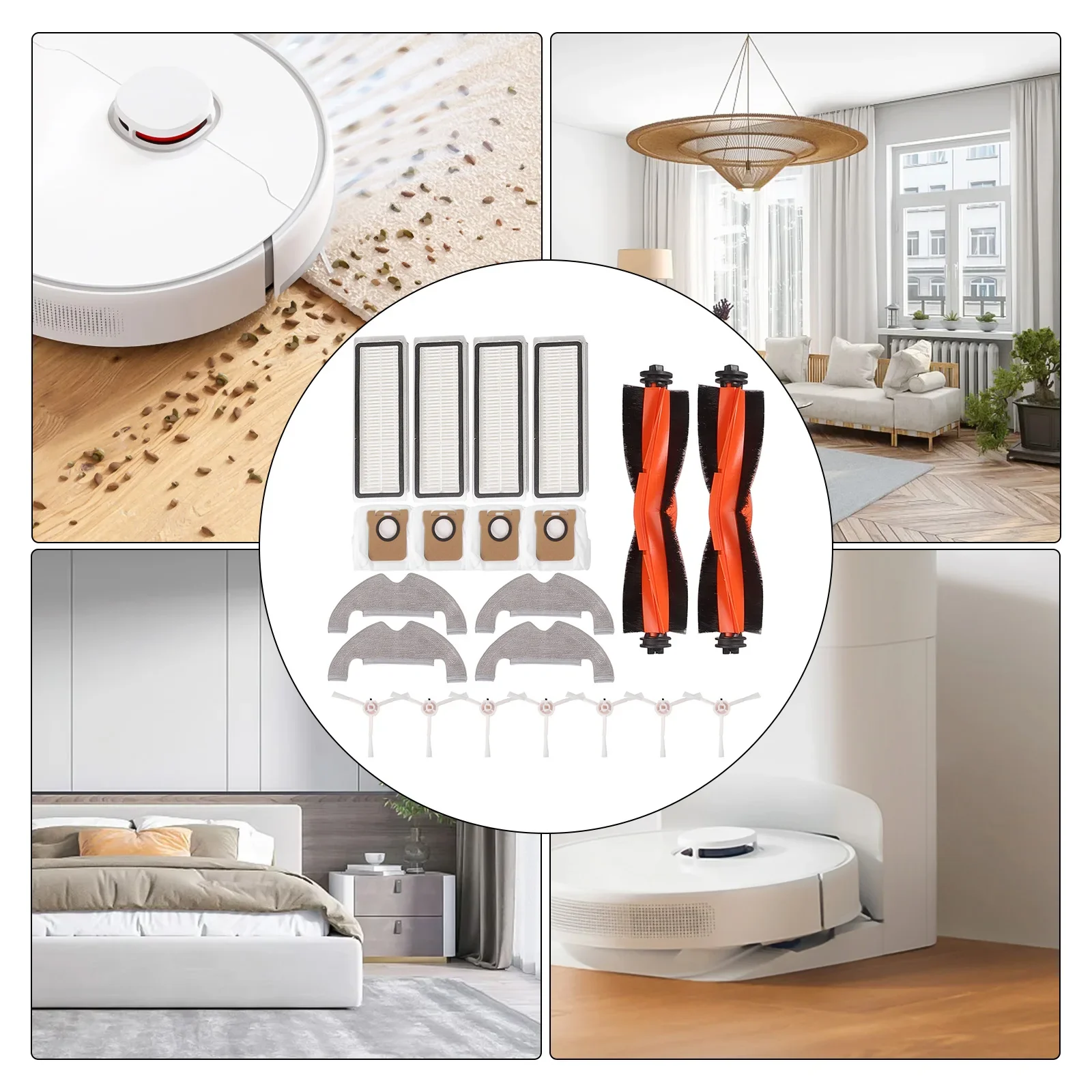 Efficient Dust Collection System Bag Brush As Shown Vacuum Filter Set Easy To Replace Thorough Cleaning Efficient Cleaning
Efficient Dust Collection System Bag Brush As Shown Vacuum Filter Set Easy To Replace Thorough Cleaning Efficient Cleaning