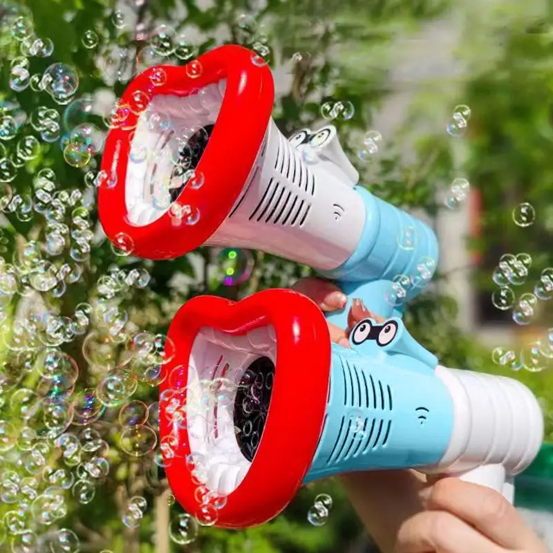 Bubble Blower Machine Cartoon Large Mouth Bubble Maker Machine Summer Bubble Toy for Indoor Outdoor Kids Birthday Christmas Gift
Bubble Blower Machine Cartoon Large Mouth Bubble Maker Machine Summer Bubble Toy for Indoor Outdoor Kids Birthday Christmas Gift