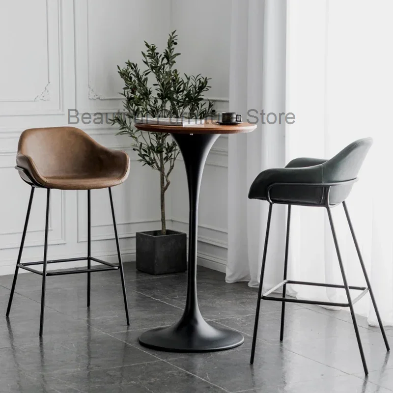 Interior Leisure Designer Bar Chairs Nordic High Metal Luxury Office Bar Chairs Vanity Modern Silla Bar Salon Furniture
Interior Leisure Designer Bar Chairs Nordic High Metal Luxury Office Bar Chairs Vanity Modern Silla Bar Salon Furniture
