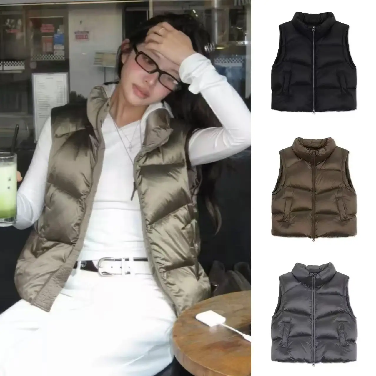 Теплый пуховый жилет Mainkim с 90% наполнителем, верхняя одежда для города, на молнии, стандартной длины, однотонный, зимний жилет
Теплый пуховый жилет Mainkim с 90% наполнителем, верхняя одежда для города, на молнии, стандартной длины, однотонный, зимний жилет