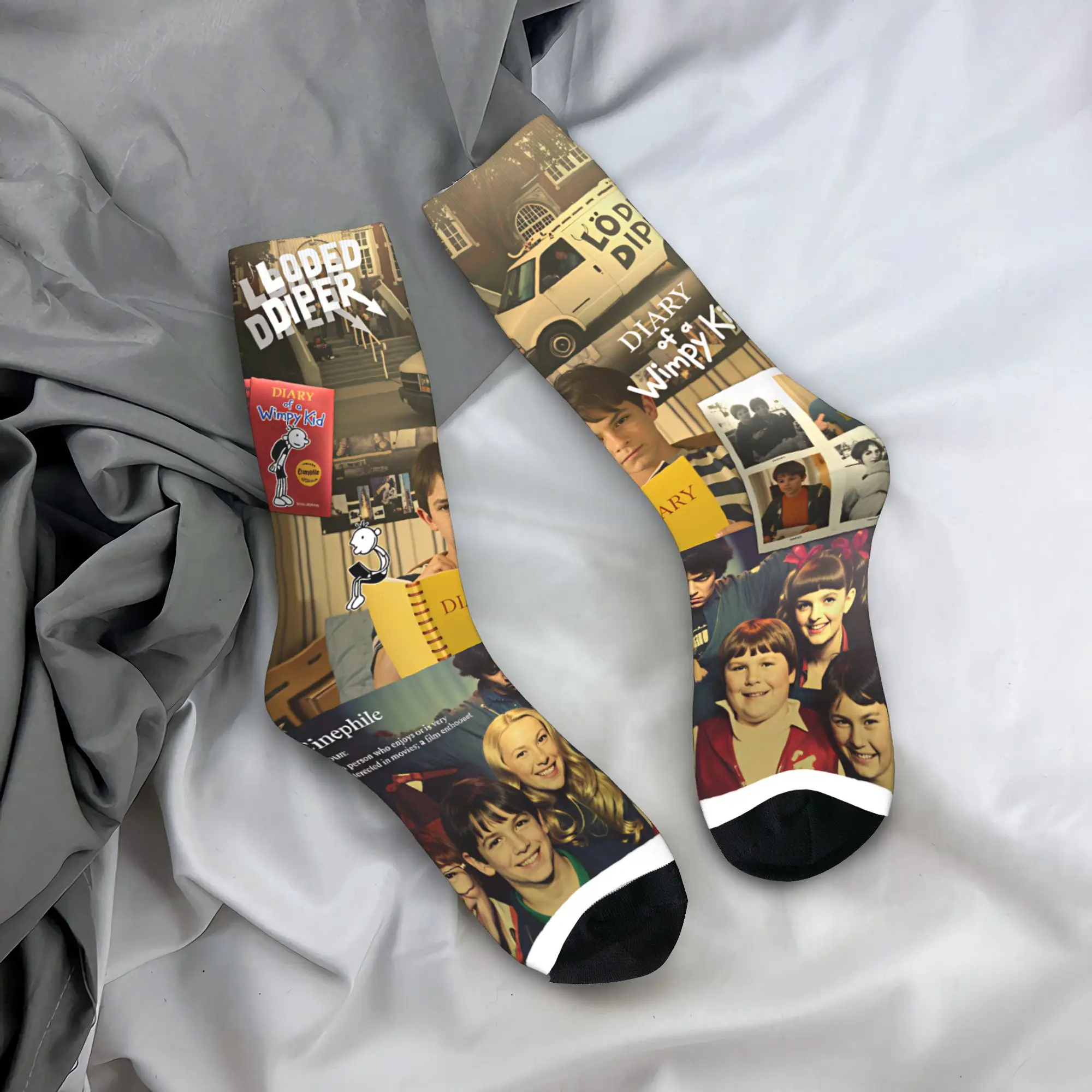 Diary of a Wimpy Kid Socks Anti-Slip Stockings Men Quality Running Sports Socks Autumn Retro Printed Socks
Diary of a Wimpy Kid Socks Anti-Slip Stockings Men Quality Running Sports Socks Autumn Retro Printed Socks
